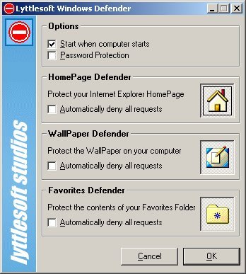 Windows Defender Screenshot